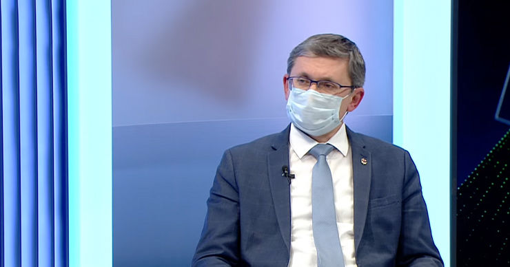 Председатель парламента Игорь Гросу. 
