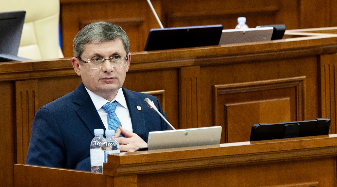 Председатель парламента Игорь Гросу.