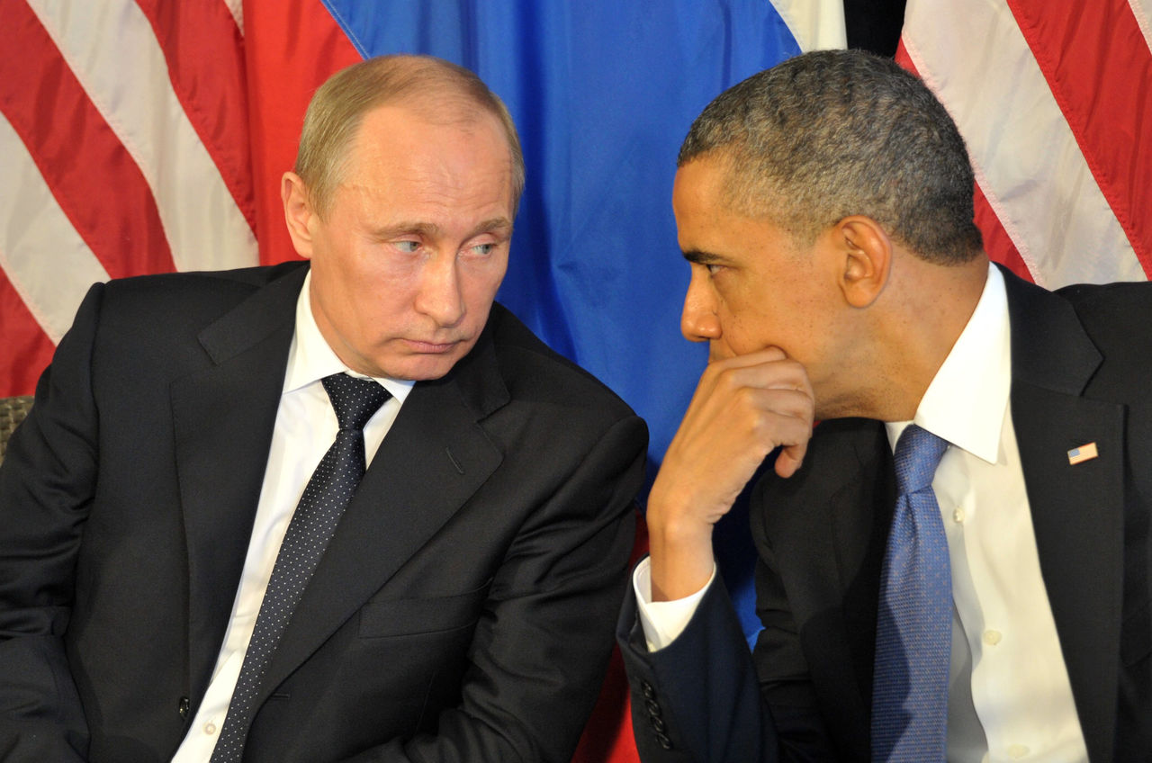 Президенты США и России.