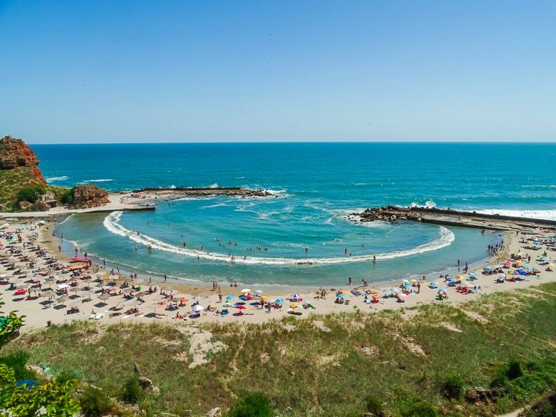 Plaje la Marea Neagră mai puțin cunoscute, dar foarte spectaculoase