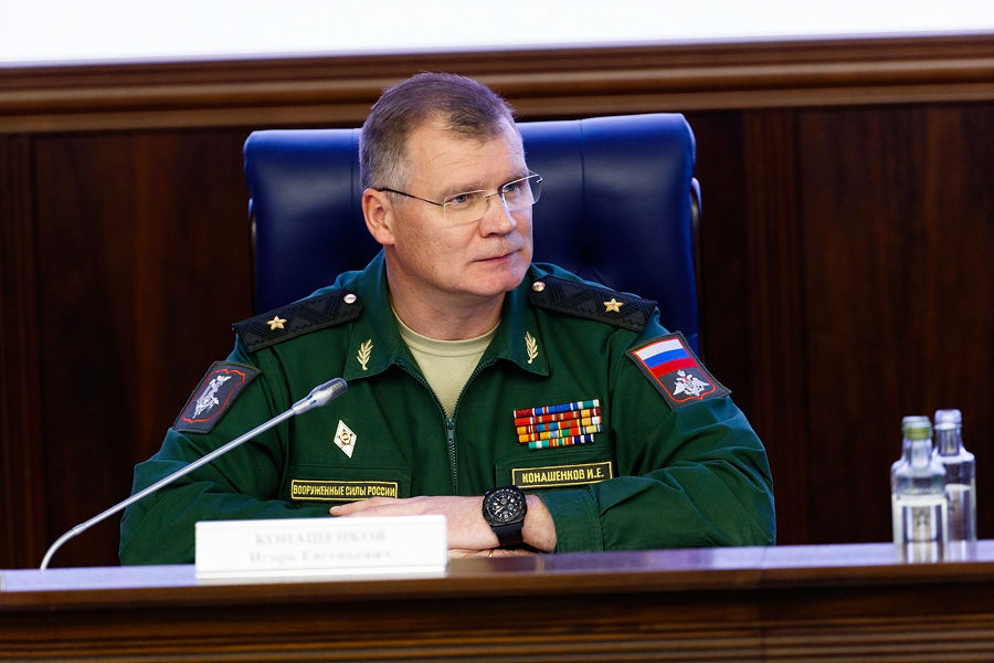 Официальный представитель Минобороны РФ Игорь Конашенков.