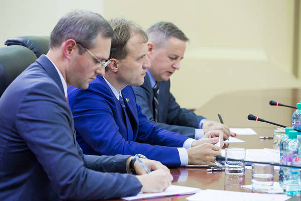Евгений Шевчук провел встречу с делегацией Европейского союза.
