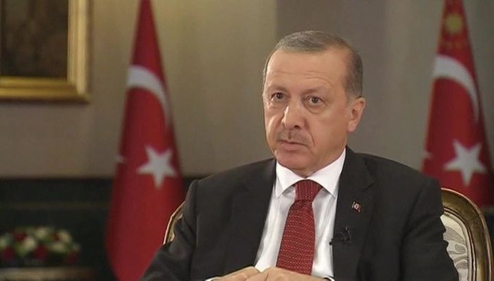 Президент Турции Тайип Эрдоган.