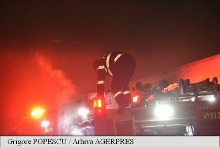 Un incendiu a izbucnit miercuri seară într-un mall din Constanța. Foto: agerpres.ro