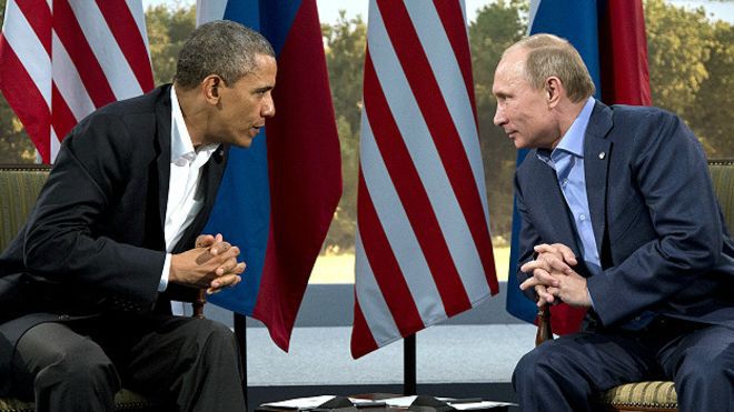 Переговоры по Сирии вскоре проведут президенты двух стран Обама и Путин. Фото: bbc.com