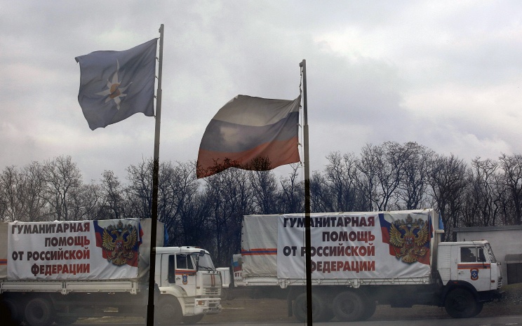 Очередной гуманитарный конвой отправится на восток Украины "по мере готовности".