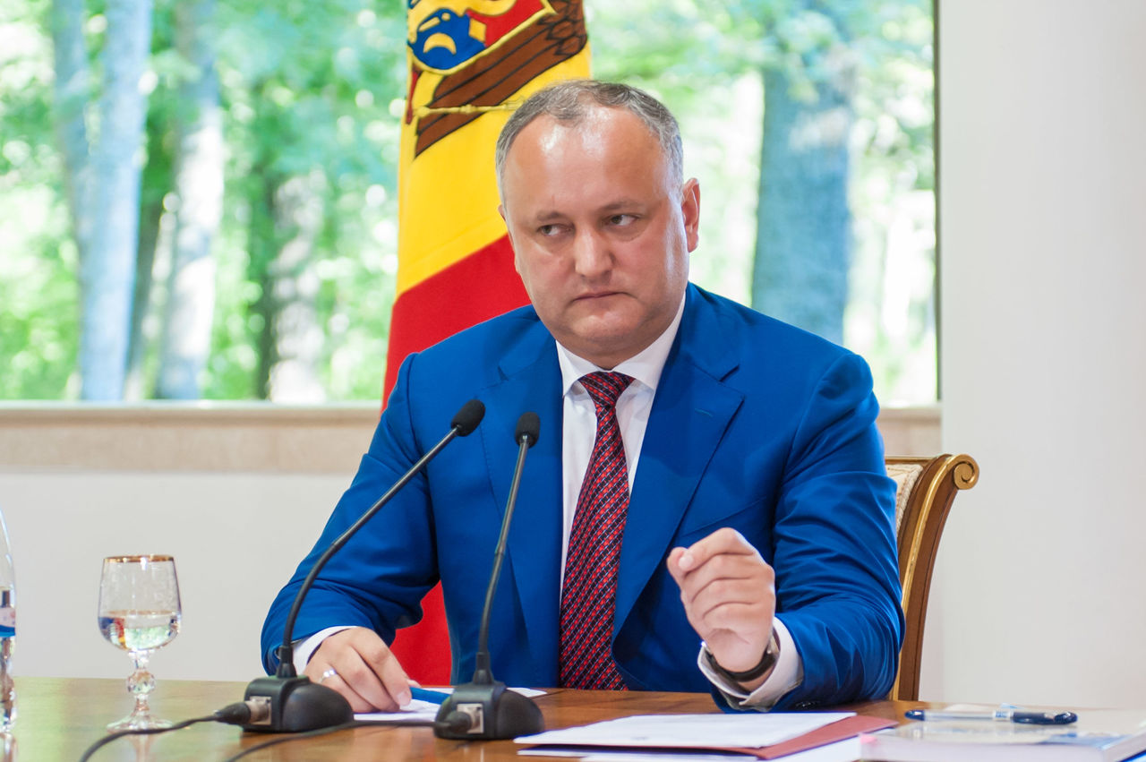 Президент Молдовы Игорь Додон.