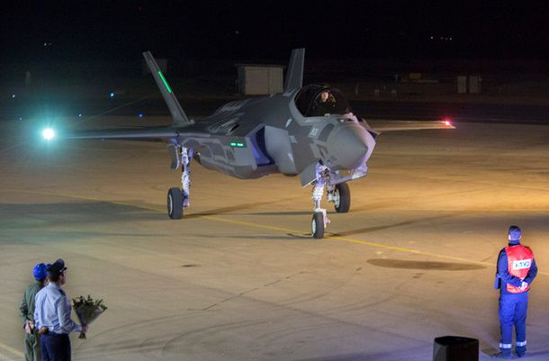 Израиль получил первую партию истребителей F-35.