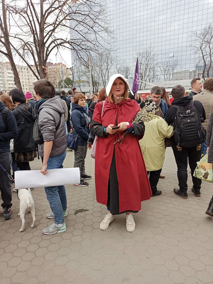 В Кишиневе проходит марш солидарности.