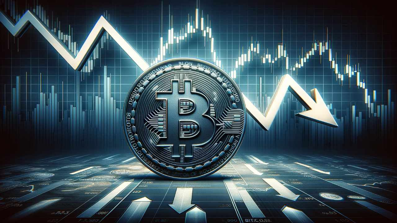 Курс биткоина рухнул на $3 тысячи за день.