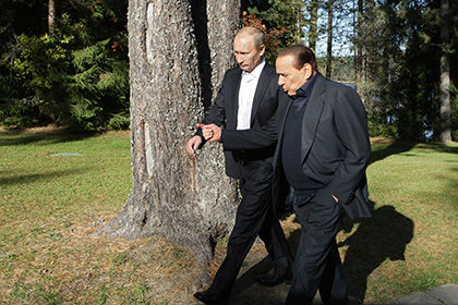 Также Путин и Берлускони могут встретиться с итальянцами Крыма.
