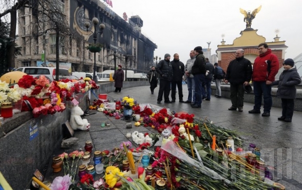 В столкновениях в центре Киева пострадало 1528 человек, погибло 103 участника протестов.