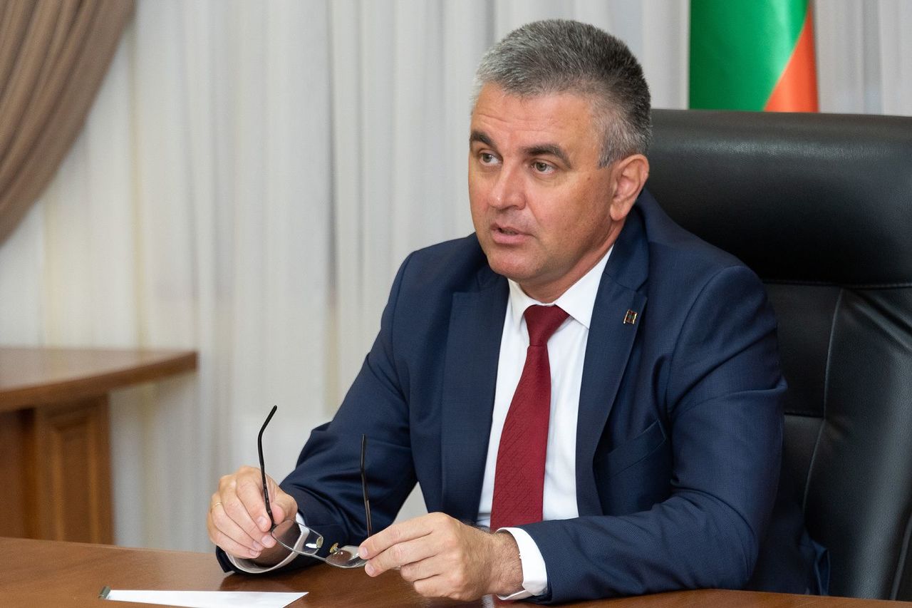 Глава приднестровья Вадим Красносельский.