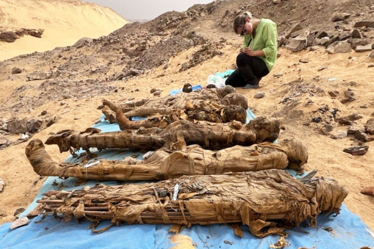 В Египте нашли «город мертвых»: людей хоронили в течение 900 лет.