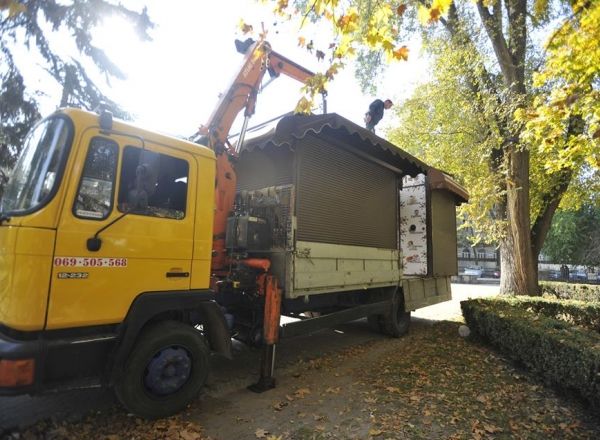 30 de gherete din Grădina Publică au fost evacuate, după ce Pavel Filip a intervenit.