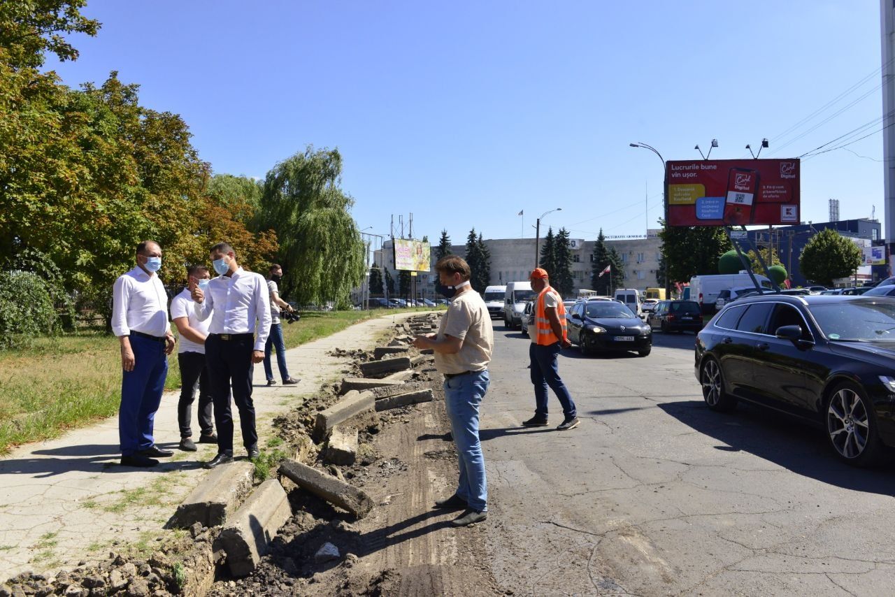 С понедельника дорожное движение между бул. Гагарина и ул. Измаил будет приостановлено.