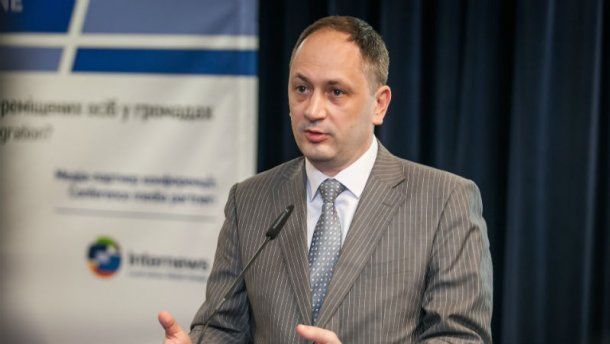 Министр по вопросам временно оккупированных территорий и внутренне перемещённых лиц Украины Вадим Черныш.