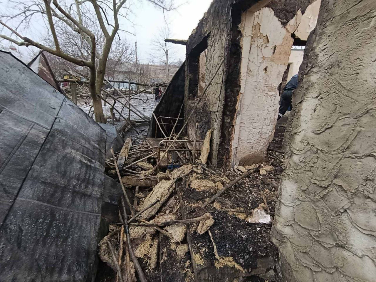Incendiu în raionul Sângerei: Un bărbat și-a pierdut viața.