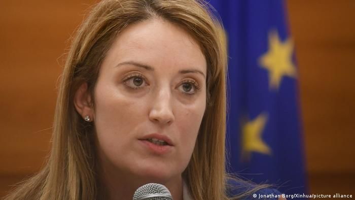 Председатель Европарламента Роберта Метсола.