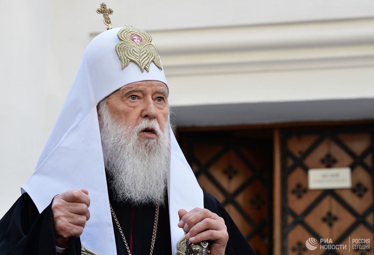 Филарет заявил, что у "новой церкви" Украины нет будущего.