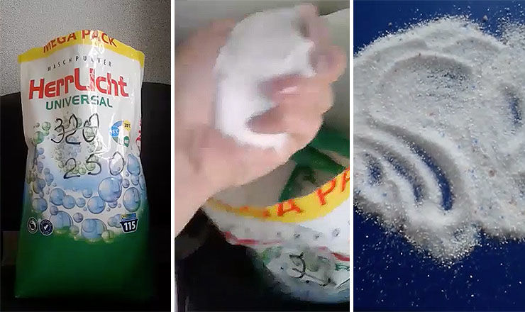 В Хынчештах женщине под видом стирального порошка продали соль.