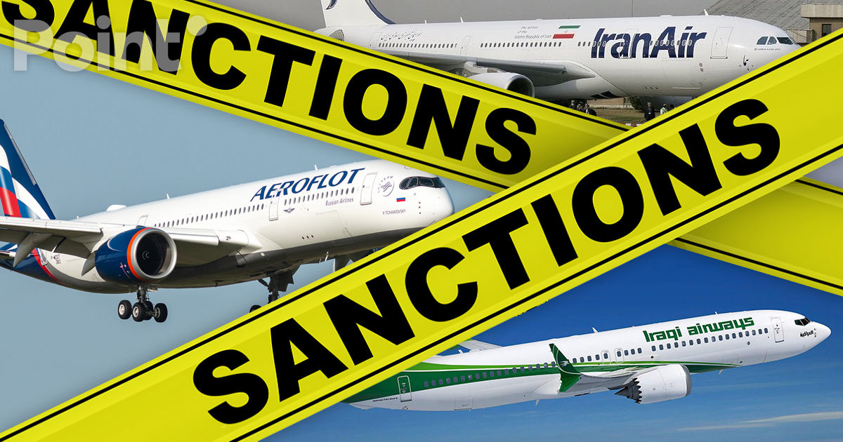 Autoritățile vor să impună sancțiuni împotriva companiilor aeriene din mai multe țări: Iran, Rusia, Armenia.
