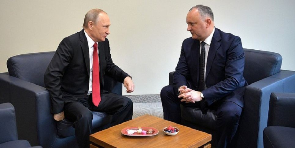 Игорь Додон и Владимир Путин поправили пошатнувшееся партнерство.