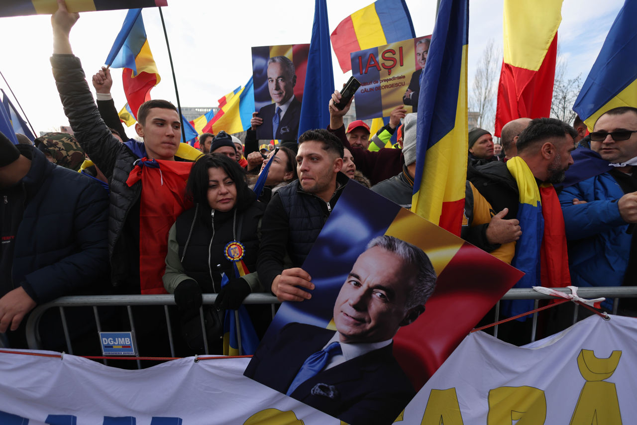 Protest pe 1 martie la București: Georgescu își va depune candidatura la Biroul Electoral Central.