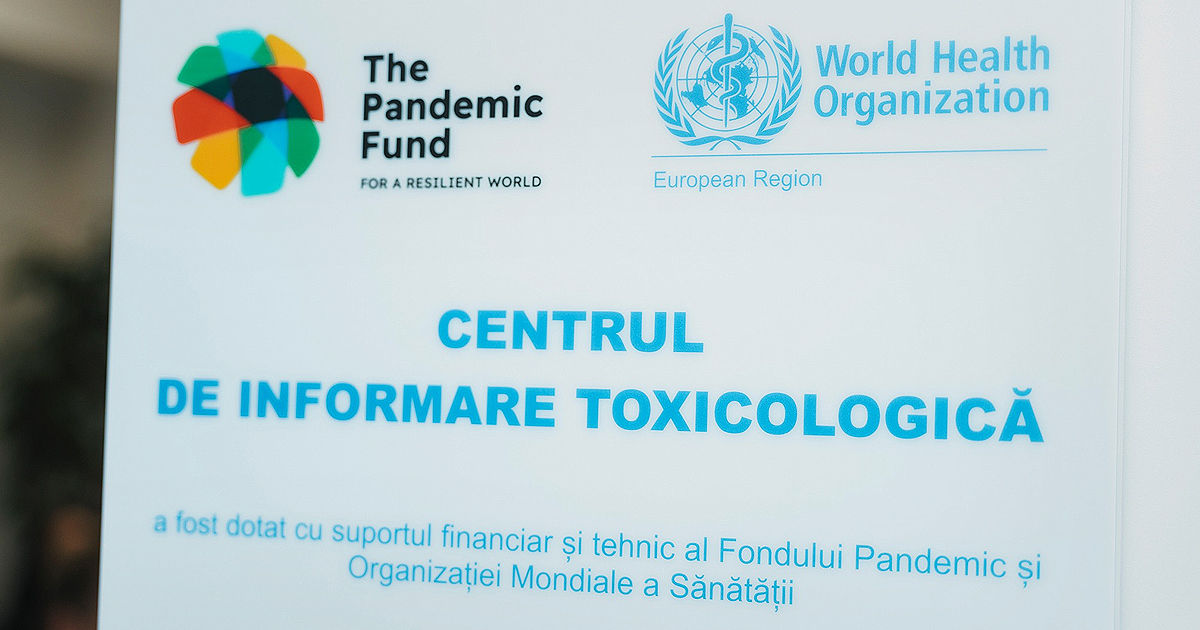 Un centru specializat în prevenirea intoxicațiilor chimice, deschis la Chișinău.
