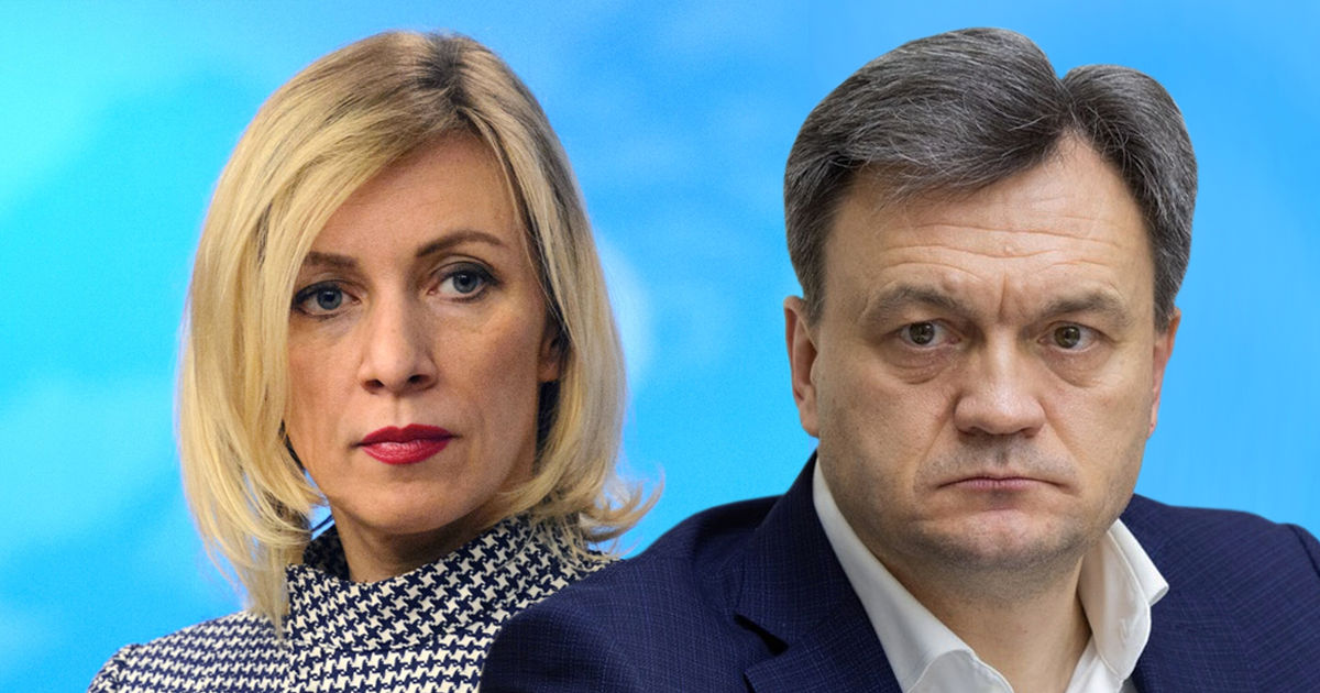 Захарова о заявлении Речана: Русофобия приобретает новые формы. Коллаж: Point.md.