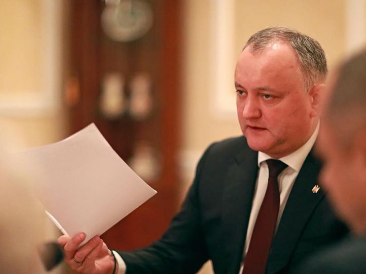 Igor Dodon anunţă că Preşedinţia a elaborat planul de acţiuni consacrat anului 2018.