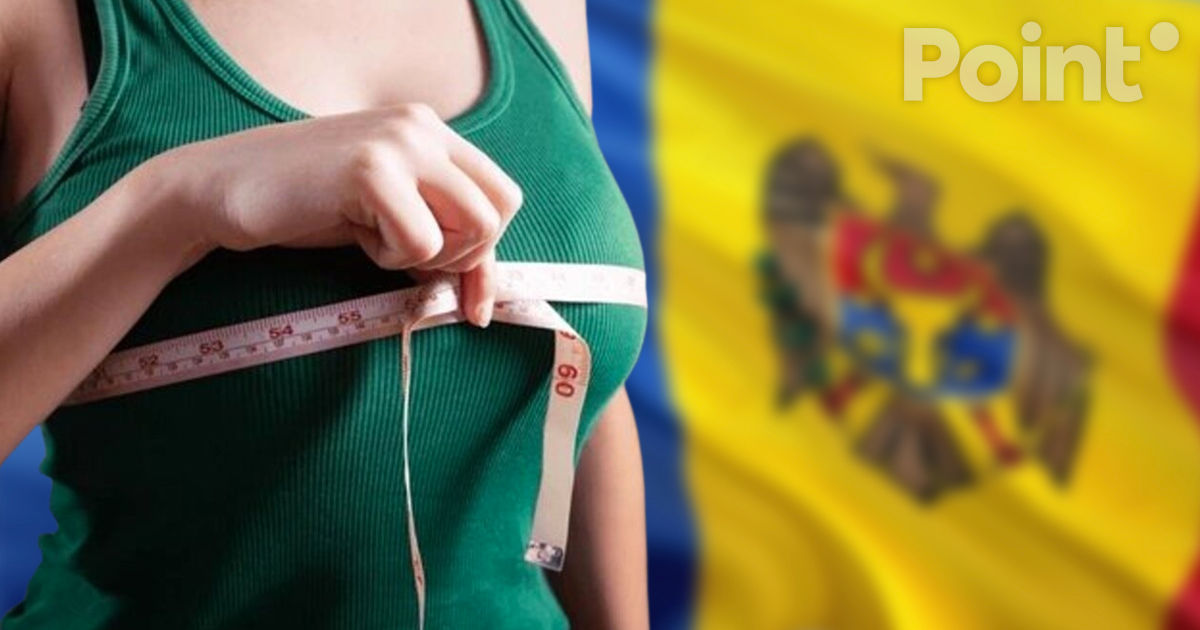 Moldova, la mijlocul clasamentului țărilor din lume în ceea ce privește mărimea sânilor femeilor.