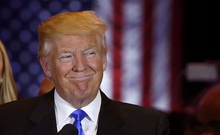 Кандидат на пост президента США от Республиканской партии Дональд Трамп.