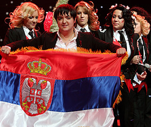 Мария Шерифович победительница "Евровидения" 2007 года. Фото: Getty Images/Fotobank.ru
