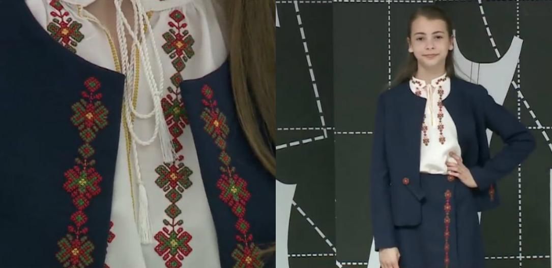 Un designer vestimentar autohton a creat uniforme pentru elevi în stil național.