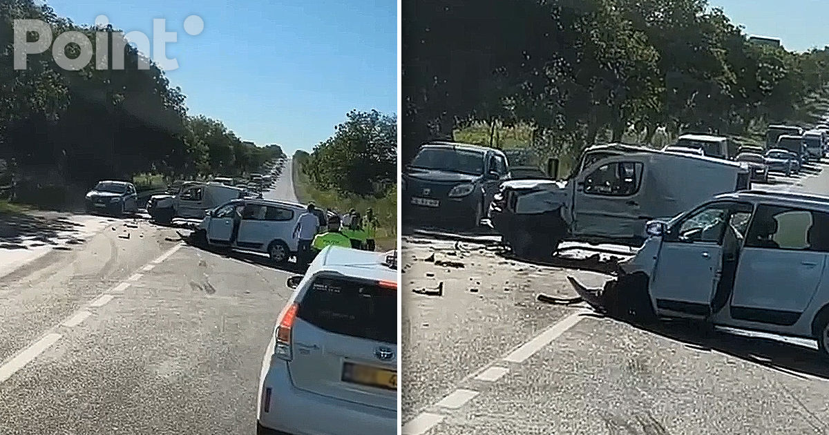 Accident la Sângera: Trei persoane, spitalizate.