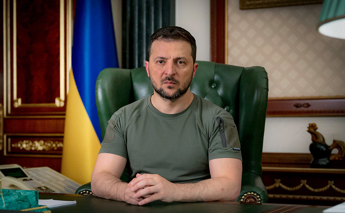 Украинский президент Владимир Зеленский.