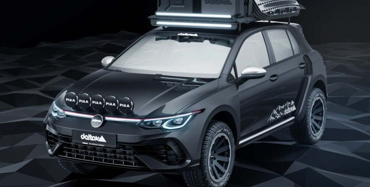 Новый Volkswagen Golf получил версию для сурового бездорожья.