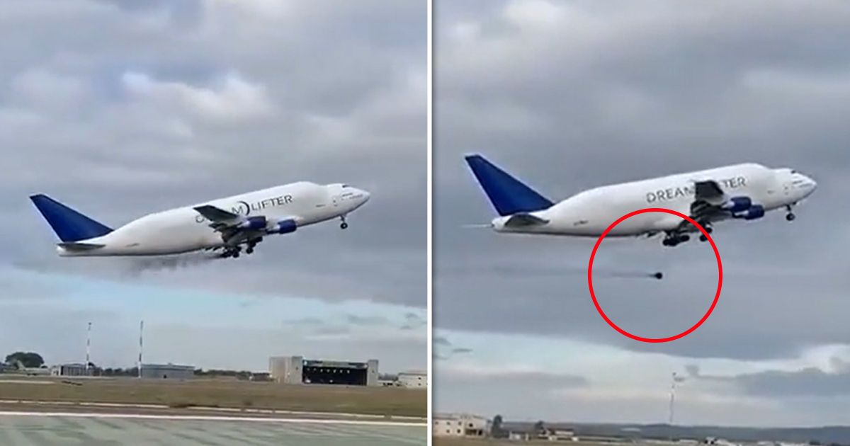 У самолета Boeing 747 во время вылета из аэропорта Италии отлетело колесо. Коллаж: Point.md