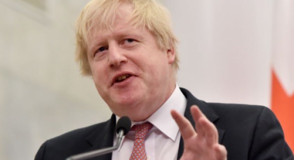 Ministrul britanic de externe, Boris Johnson.
