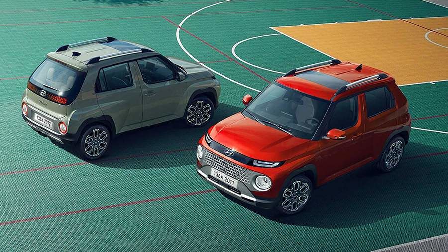 Hyundai опубликовала фото салона своего самого маленького кроссовера.