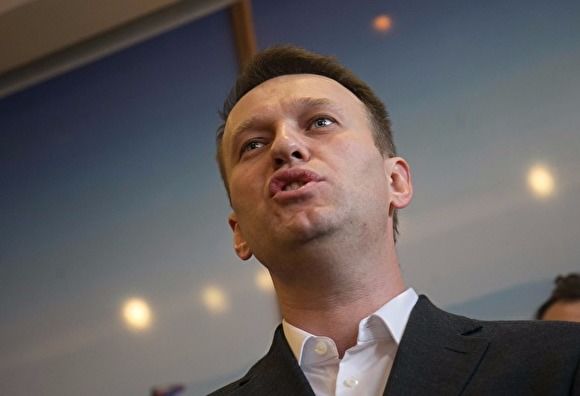 Оппозиционный политик в России Алексей Навальный.