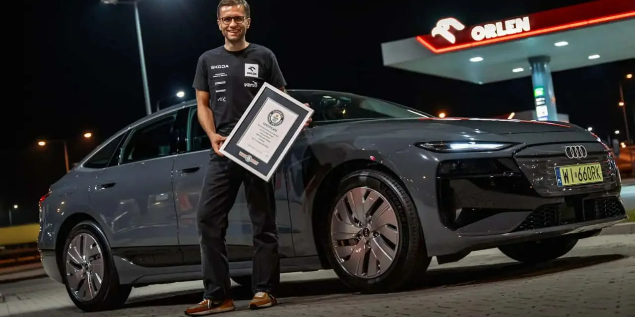 Электромобиль Audi установил рекорд Гиннесса по дальности поездки на одном заряде.