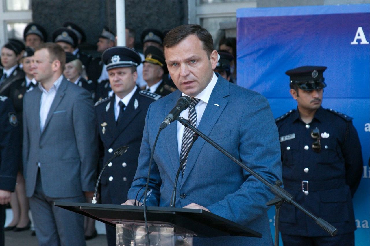 Министр внутренних дел Андрей Нэстасе.