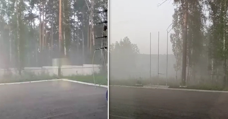 В Екатеринбурге произошел взрыв и выброс газов в промышленной зоне поселка Рудный. Коллаж: Point.md