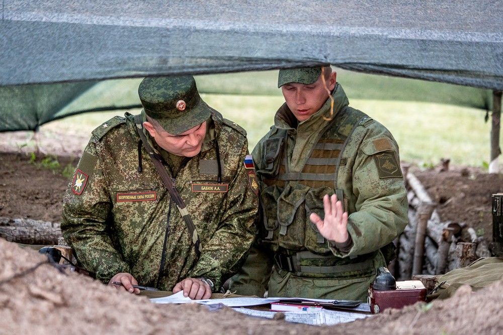 Российские военные провели в Приднестровье батальонно-тактические учения.