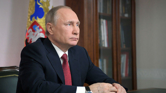 Președintele rus Vladimir Putin. 