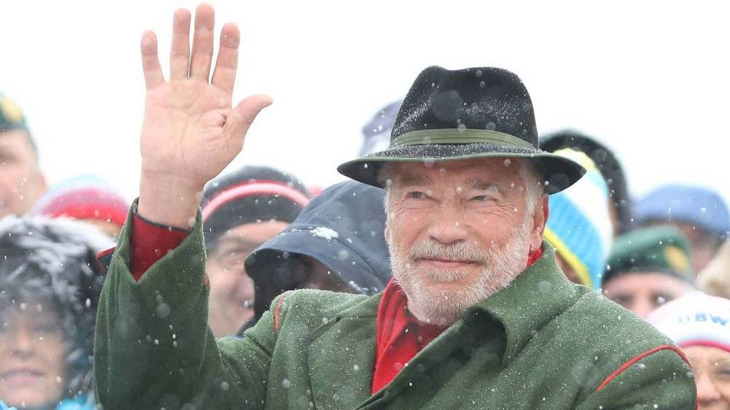 Снежные бури не пустили Шварценеггера на климатическую конференцию.