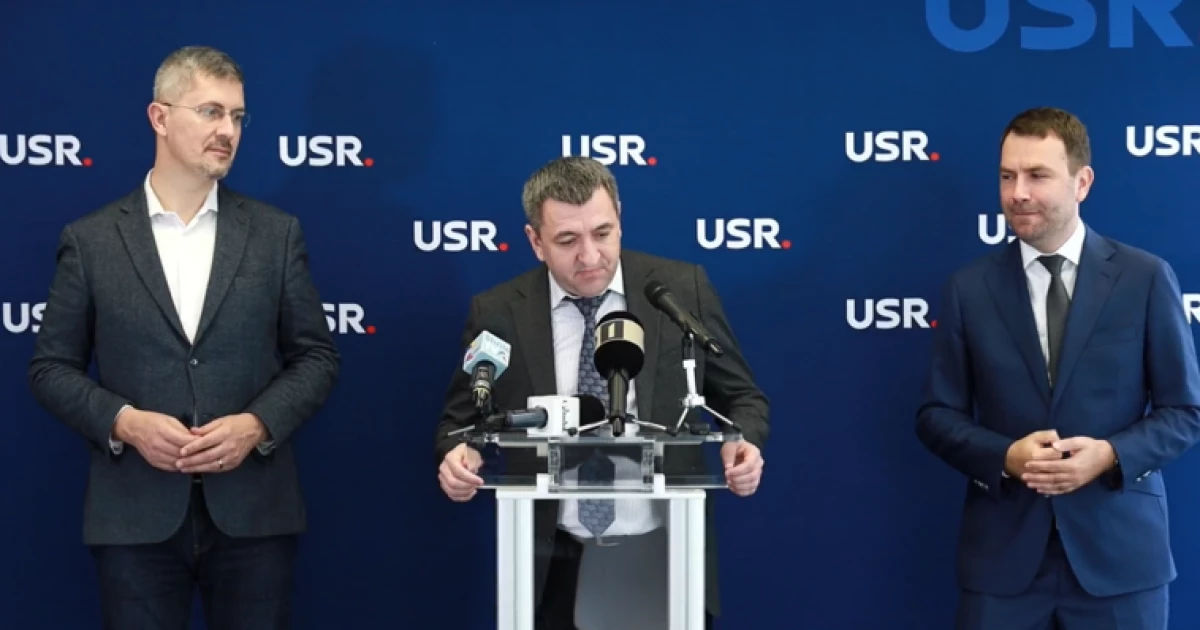Лилиан Карп объявил о вступлении в партию «Союз спасения Румынии» (USR).
