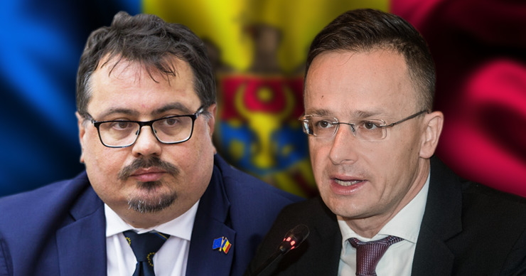 Венгерский министр обвинил Михалко во вмешательстве во внутренние дела Молдовы. Коллаж: Point.md.